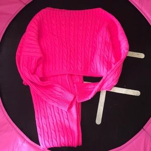 Hot pink two pieces set